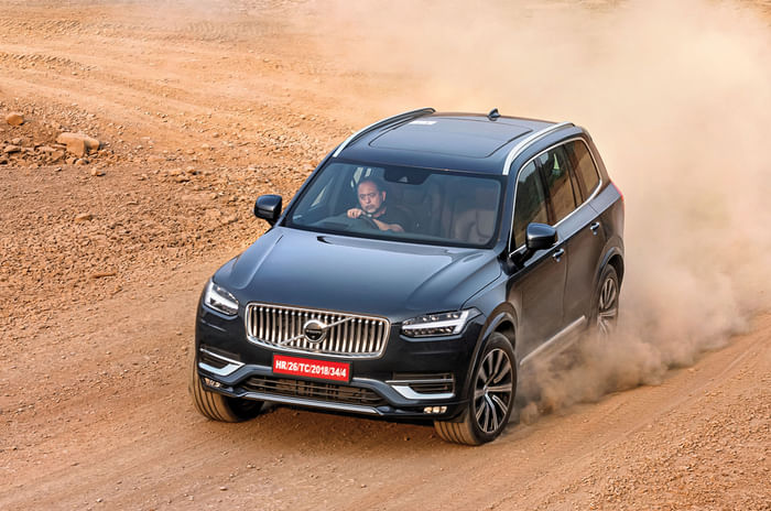Mercedes GLE vs Audi Q7 vs Range Rover Velar vs Volvo XC90: which is the best luxury SUV Volvo XC90 front quarter